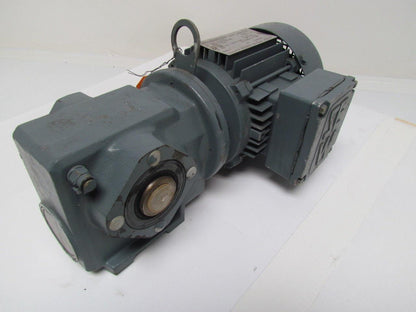 SEW-EURODRIVE SA32T DT71D2TF Gear Motor 3/4Hp .55KW 3Ph 266/460V 3300 RPM 10:1