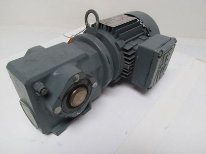 SEW-EURODRIVE SA32T DT71D2TF Gear Motor 3/4Hp .55KW 3Ph 266/460V 3300 RPM 10:1