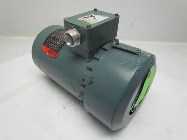 Reliance Electric P56H7311 3Ph Motor .33HP 1725RPM 208-230/460-480V 56C