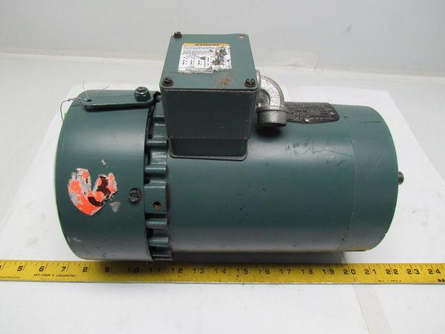 Reliance Electric P56H7311 3Ph Motor .33HP 1725RPM 208-230/460-480V 56C