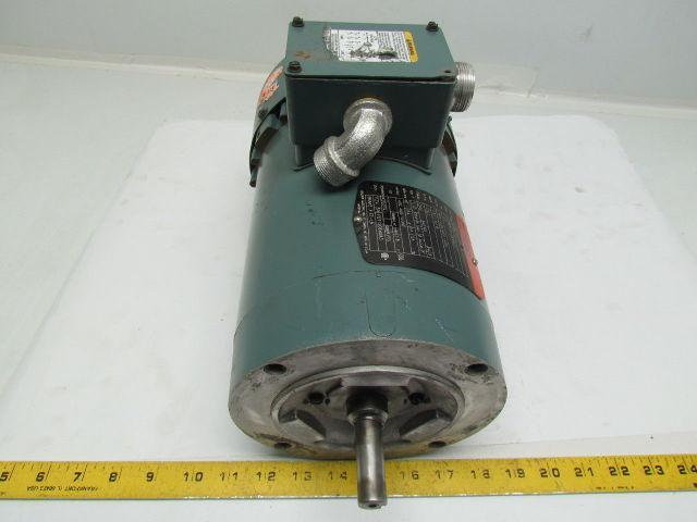 Reliance Electric P56H7311 3Ph Motor .33HP 1725RPM 208-230/460-480V 56C