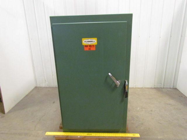 Hubbell B-74971-001 Euclid Manual-Magnetic Disconnect Switch Type 4245 Sz 5 300A
