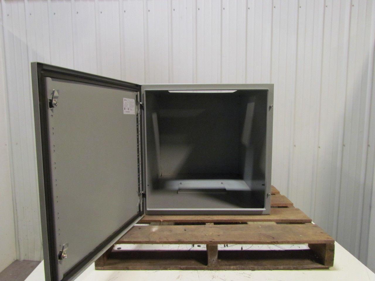 Hammond Boltier Type Console Base Unit Single Door Electrical Enclosure 24x24x36