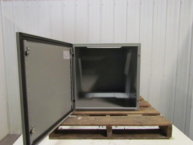 Hammond Boltier Type Console Base Unit Single Door Electrical Enclosure 24x24x36