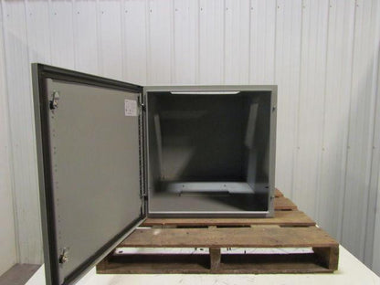 Hammond Boltier Type Console Base Unit Single Door Electrical Enclosure 24x24x36