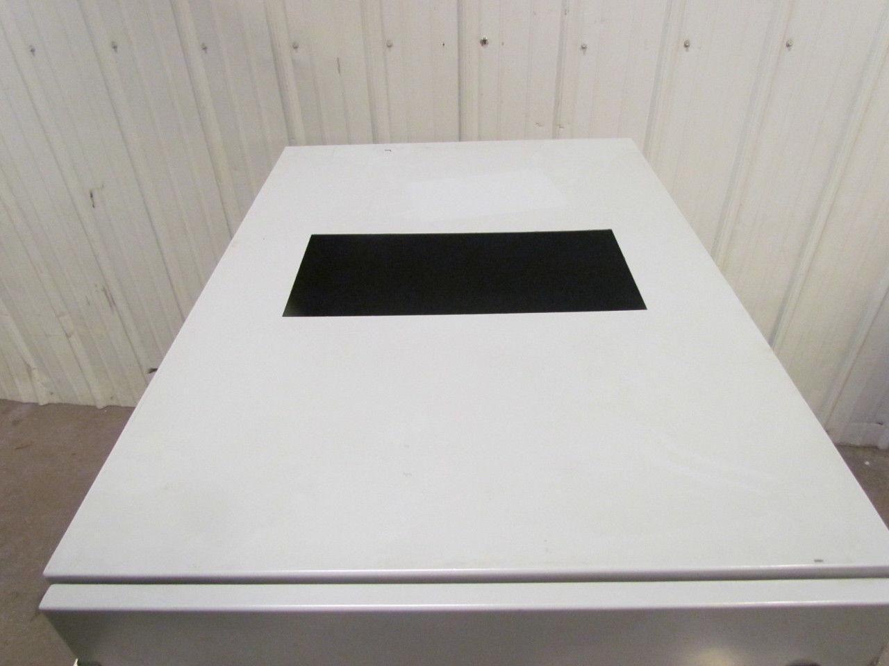 Hammond Boltier Type Console Base Unit Single Door Electrical Enclosure 24x24x36