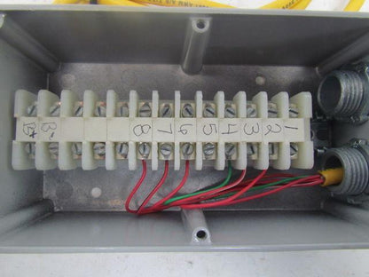 Allen-Bradley 802T-NX183 Oil Tight Limit Switch w/6' Cable & 13 Terminal Box