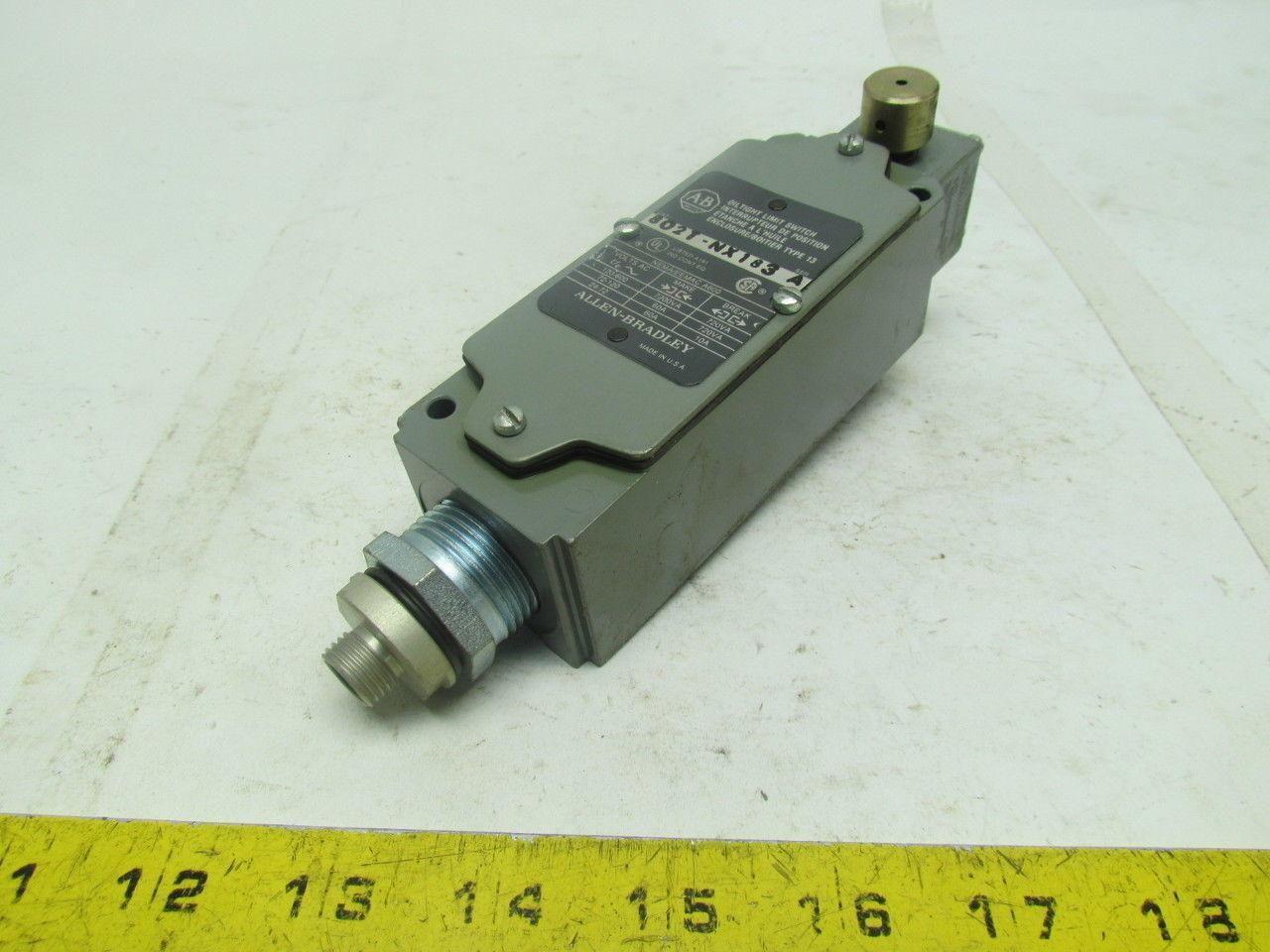 Allen-Bradley 802T-NX183 Oiltight Limit Switch w/6 Pin Connector NEW Take-Off