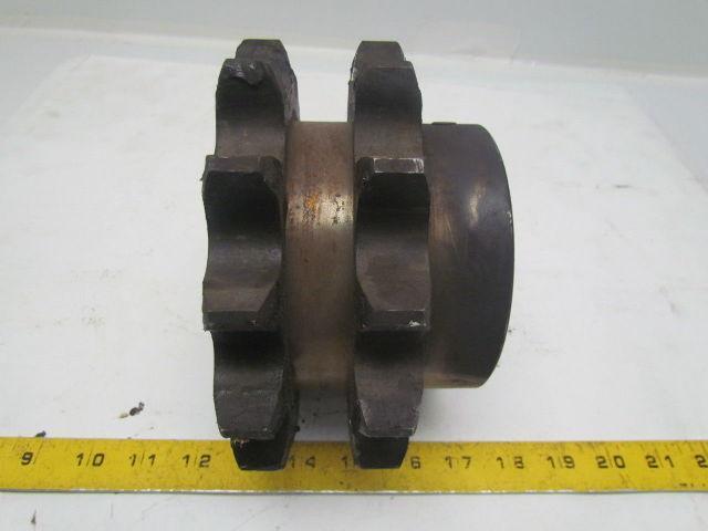 KANA 120-2B 13 Double Strand Sprocket 1.5" Pitch 13 Tooth 70mm Bore w/Key