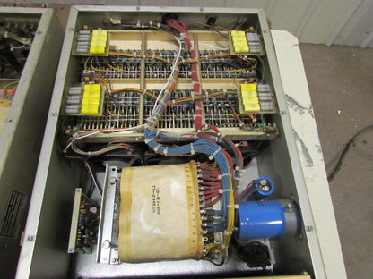 BEHLMAN ACM-6000-08V-3909 Input 277/480VAC 30 48-72Hz Output 0-135/0-270VAC 10