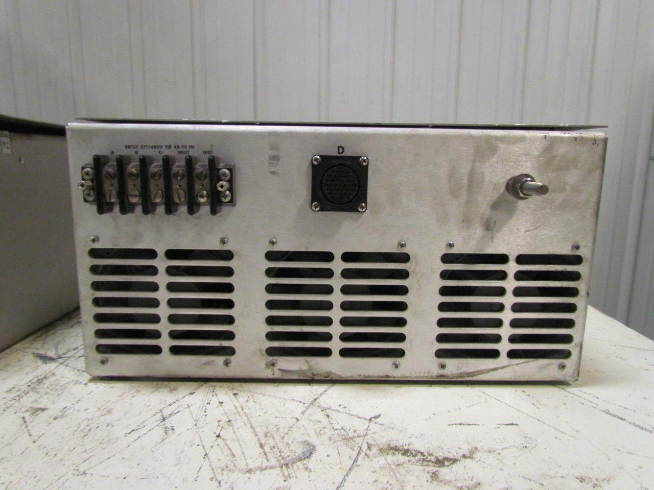 BEHLMAN ACM-6000-08V-39093 Input 277/480VAC 30 48-72Hz Output 0-135/0-270VAC 10