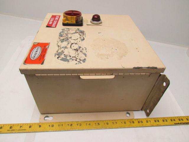 DayKin GPFS-07 Transformer Disconnect Switch Enclosure 500VA 460/115V 12x12x7"