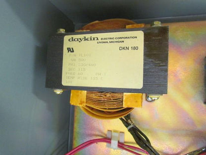 DayKin GPFS-07 Transformer Disconnect Switch Enclosure 500VA 460/115V 12x12x7"