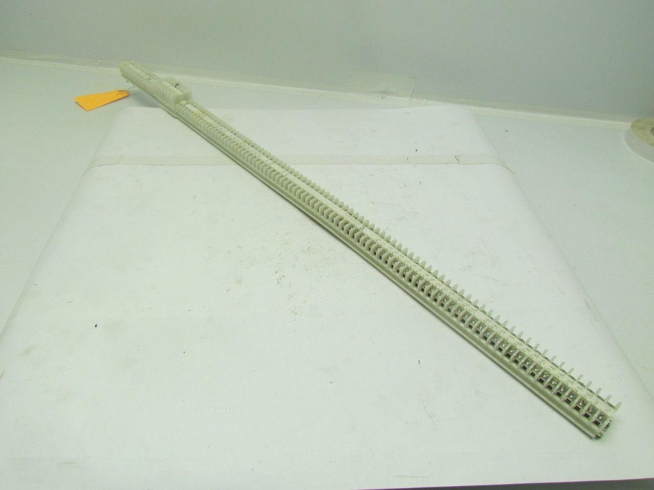 Allen-Bradley 1492 Style F & CA (99) F & (6) CA Terminal Blocks On DIN Rail