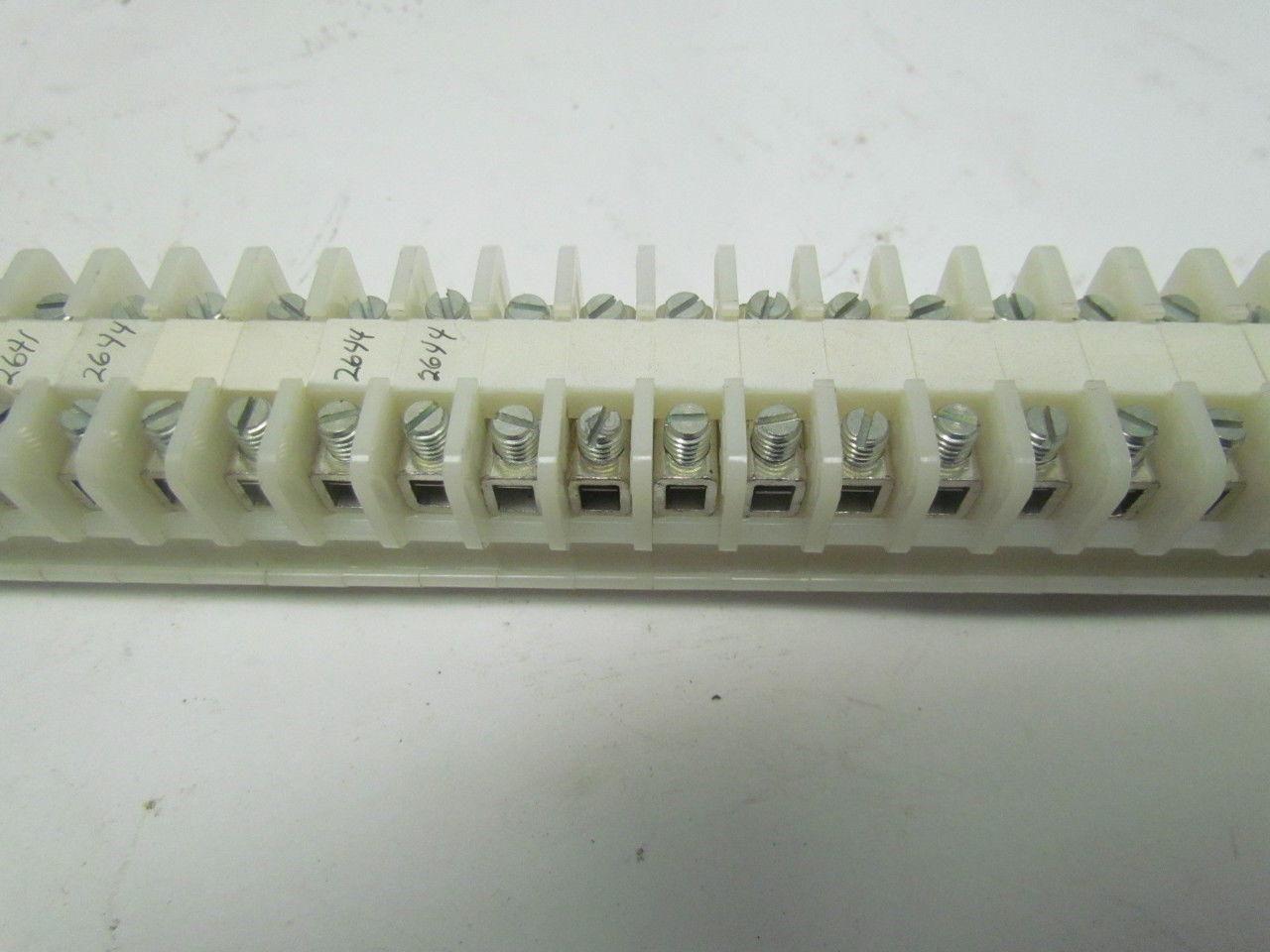 Allen-Bradley 1492 Style F & CA (99) F & (6) CA Terminal Blocks On DIN Rail