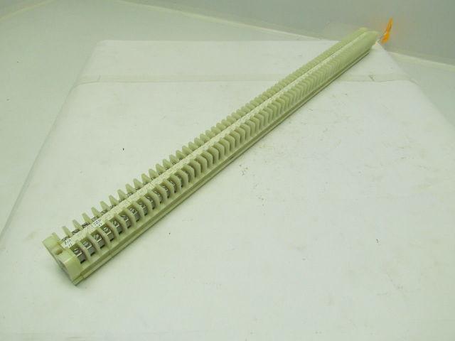 Allen-Bradley 1492 CA 65 Terminal Blocks With 2 End Pieces Mounted On Rail