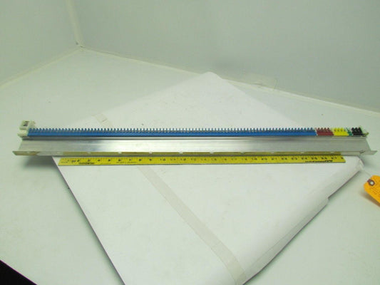 Allen-Bradley 1492 F 87Terminal Blocks Mounted On Rail & One Fuse Holder