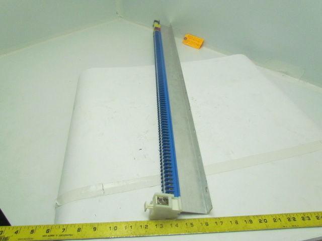 Allen-Bradley 1492 F 87Terminal Blocks Mounted On Rail & One Fuse Holder