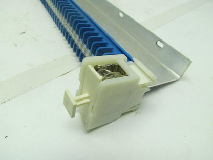 Allen-Bradley 1492 F 87Terminal Blocks Mounted On Rail & One Fuse Holder