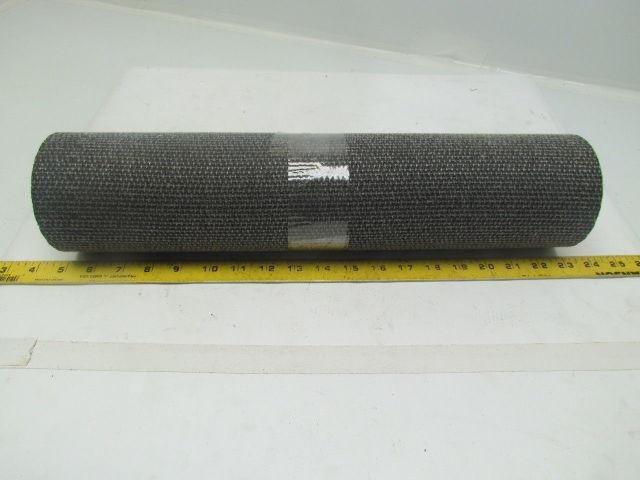 Friction Surface Brushed/Coated Black Conveyor Belt 18"W 10-Rolls 56' Total