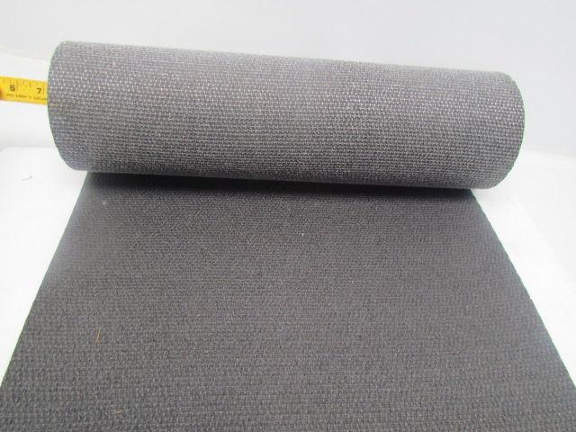 Friction Surface Brushed/Coated Black Conveyor Belt 18"W 10-Rolls 56' Total