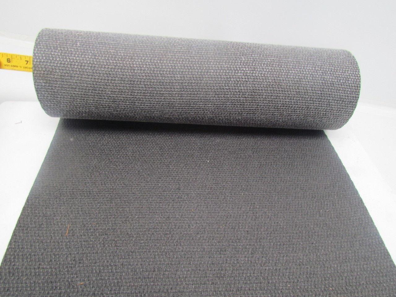 Friction Surface Brushed/Coated Black Conveyor Belt 18"W 10-Rolls 56' Total