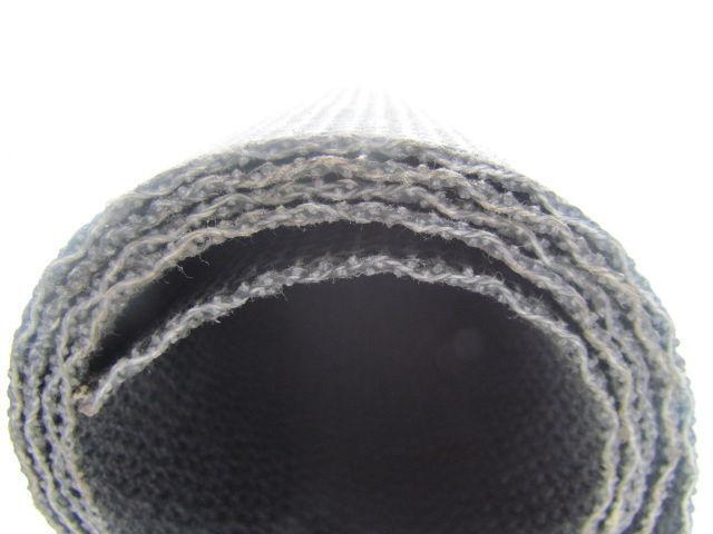 Friction Surface Brushed/Coated Black Conveyor Belt 18"W 10-Rolls 56' Total