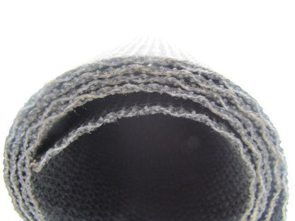 Friction Surface Brushed/Coated Black Conveyor Belt 18"W 10-Rolls 56' Total