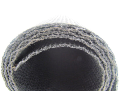 Friction Surface Brushed/Coated Black Conveyor Belt 18"W 10-Rolls 56' Total