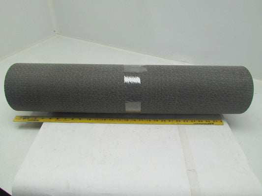 Friction Surface Top Brushed/Coated Black Conveyor Belt 29.75"W 18' Length