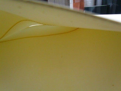 1-Ply Smooth Top White Conveyor Belt 39-5/16"W 16'L Endless