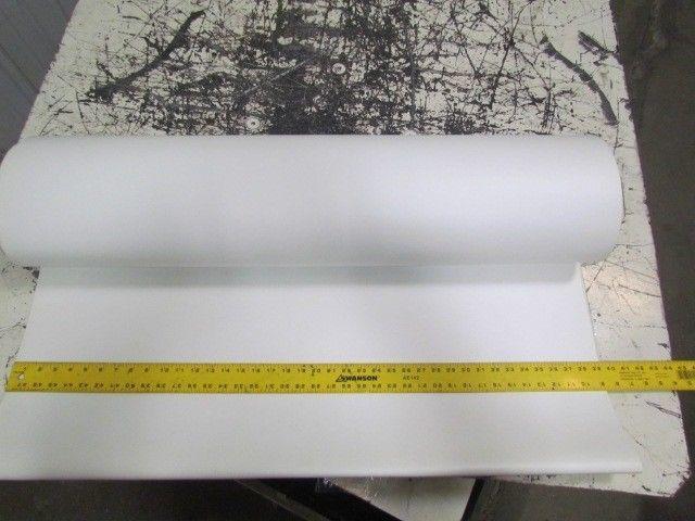 1-Ply Smooth Top White Conveyor Belt 39-5/16"W 16'L Endless