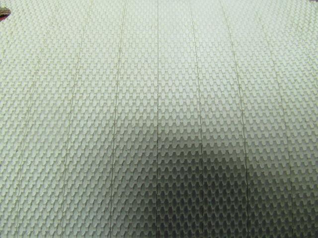02x292 Perforated Impression/Grip Top Rubber Conveyor Belt 19"W 19' 3"L Endless