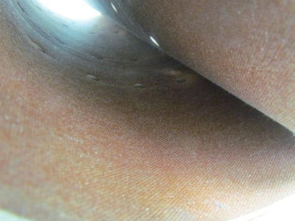 02x292 Perforated Impression/Grip Top Rubber Conveyor Belt 19"W 19' 3"L Endless