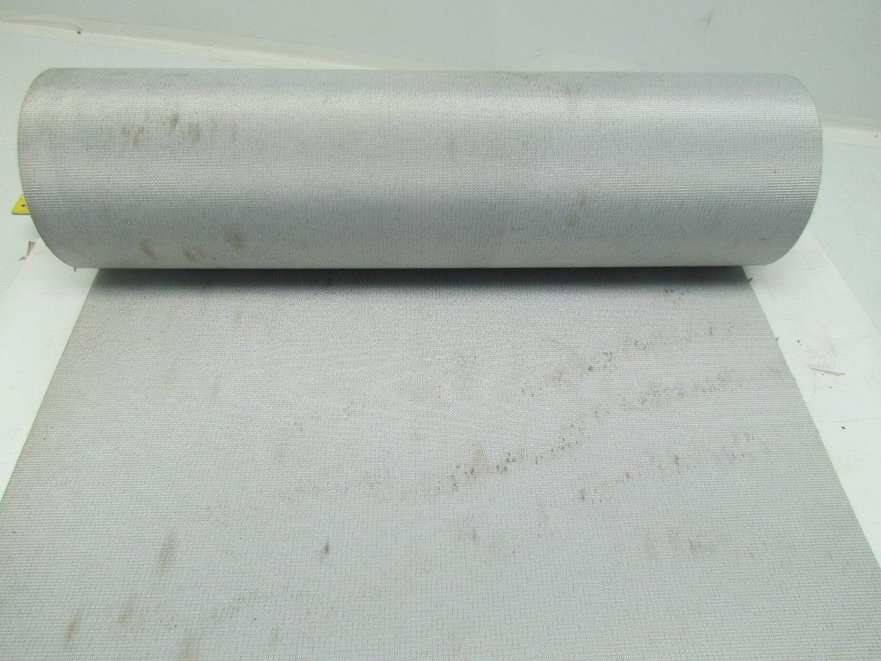 2-Ply 2-Sided Nylon Top Fabric Conveyor Belt 21-1/8"x37' Length 0.057" Thick