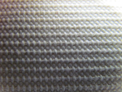 2-Sided White Woven Fabric Conveyor Belt Rubber Core 14.25"X31' Long 0.115"Thick