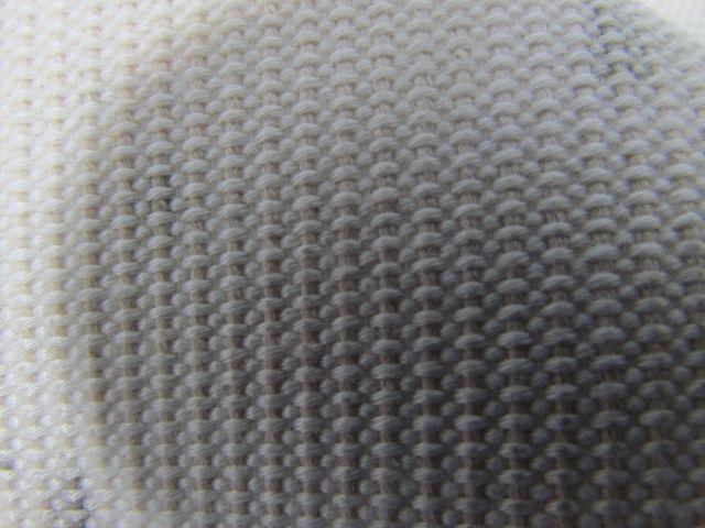 2-Sided White Woven Fabric Conveyor Belt Rubber Core 14.25"X31' Long 0.115"Thick