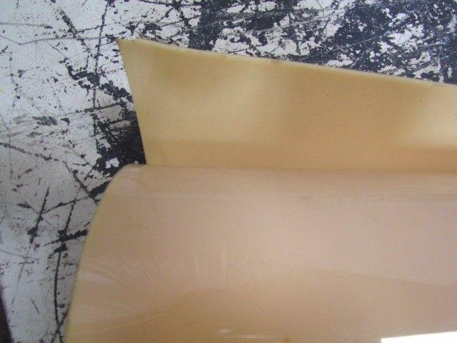 2-Sided Yellow Urethane/Plastic PVC Rubber Smooth Top Coated Conveyor Belt 48"
