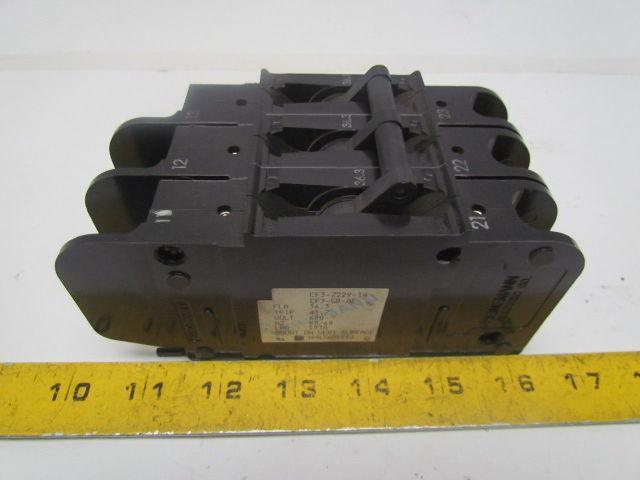 Heinemann CF3-G8-AE CF3-Z229-14 3-Pole Circuit Breaker 36.3A 600V