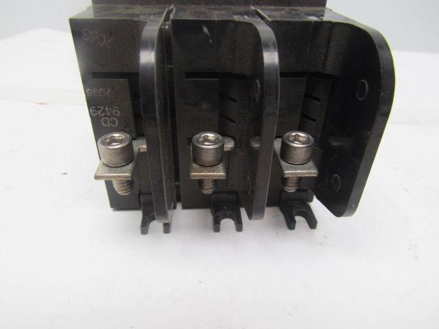 Heinemann CF3-G8-AE CF3-Z229-14 3-Pole Circuit Breaker 36.3A 600V