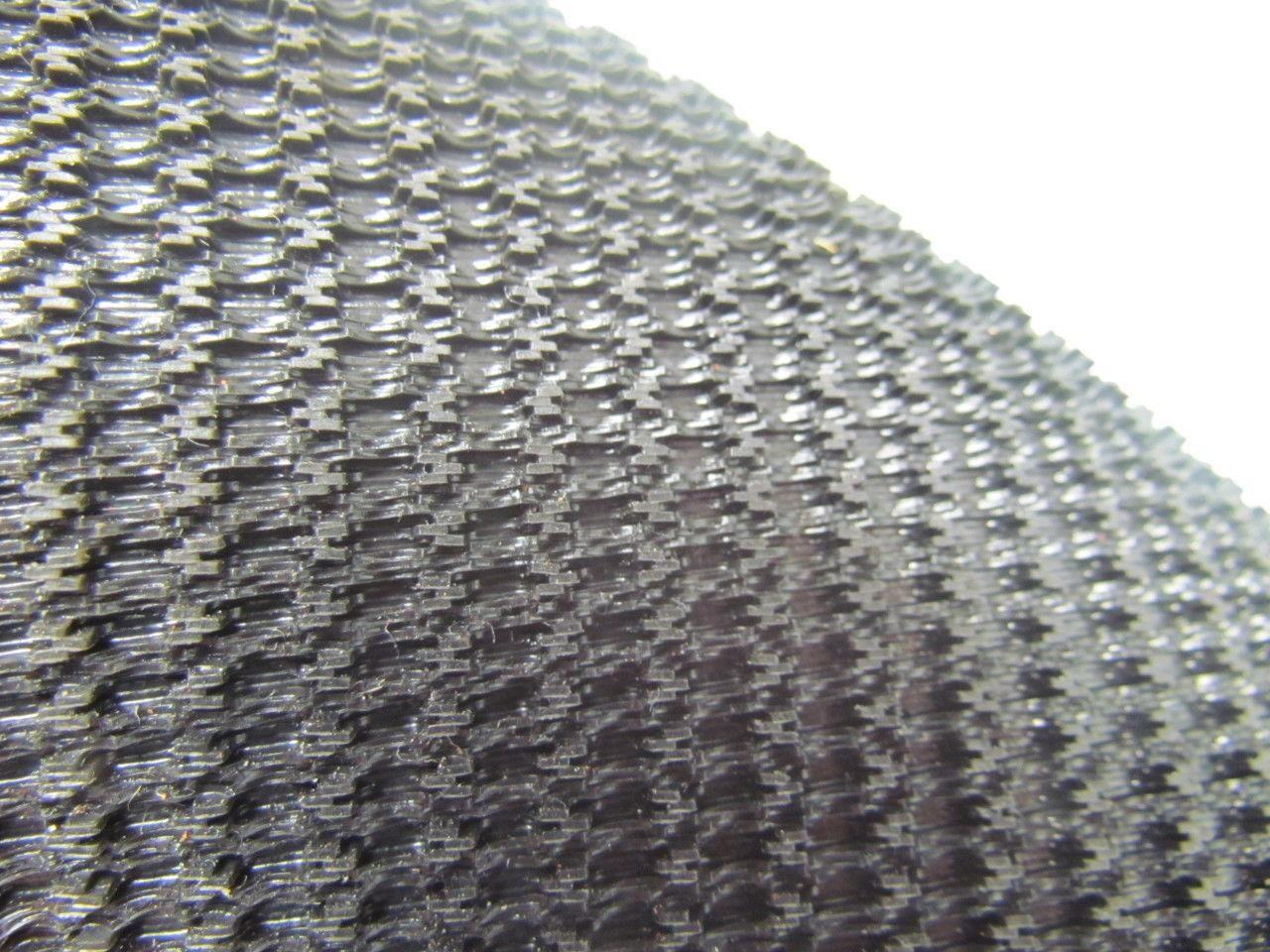 2-Ply Black PVC Rubber Rough Top Incline Conveyor Belt 24"x60" 2-Rolls 10' Total