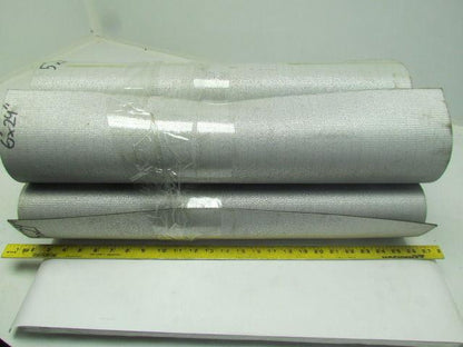 1-Ply Black Nylon Slip Top Impression Conveyor Belt 24" Wide 5-Rolls 28' Total
