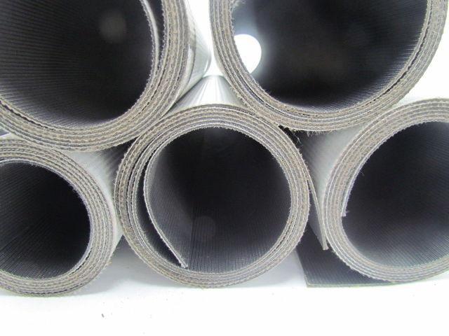 1-Ply Black Nylon Slip Top Impression Conveyor Belt 24" Wide 5-Rolls 28' Total