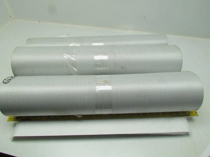Black Nylon Slip Top Impression Conveyor Belt 26" Wide 3-Rolls 18' Total Length
