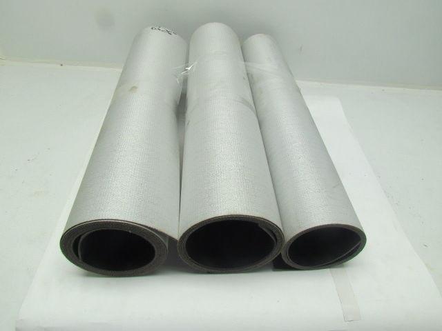 Black Nylon Slip Top Impression Conveyor Belt 26" Wide 3-Rolls 18' Total Length