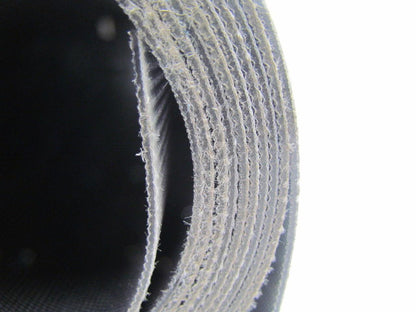 Black Nylon Slip Top Impression Top Conveyor Belt 26" Wide 12' Long 0.078"Thick