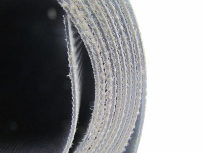 Black Nylon Slip Top Impression Top Conveyor Belt 26" Wide 12' Long 0.078"Thick