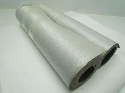 Black Nylon Impression/Slip Top Conveyor Belt 20" Wide 2-Rolls 20' Total Length