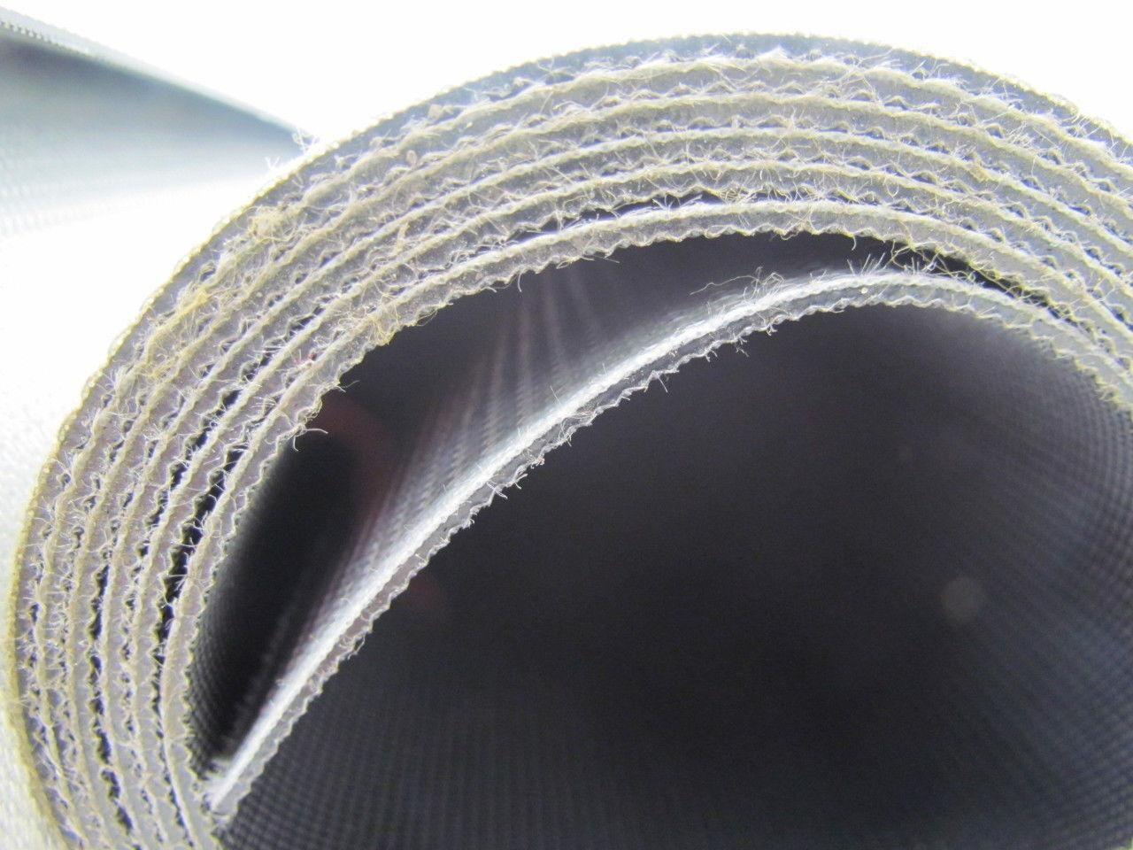 Black Nylon Impression/Slip Top Conveyor Belt 20" Wide 2-Rolls 20' Total Length