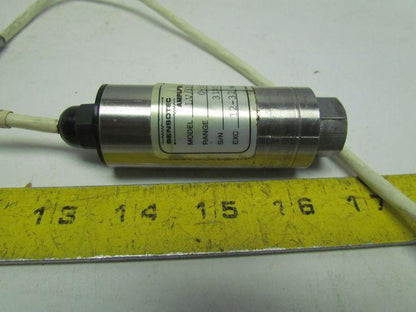 Sensotec LV/8183-03 Pressure Transducer 0-500 PSI 1/4" NPT